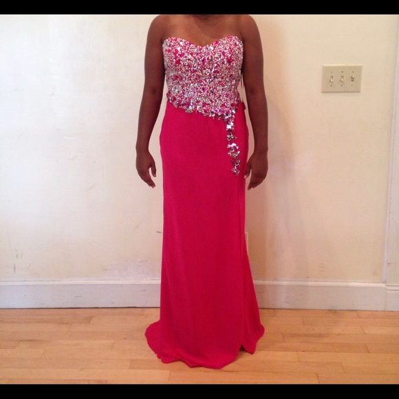 Pink Prom Dress - Picture 2 of 2